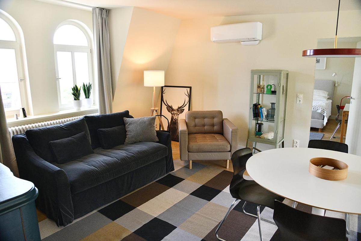 Jethon Exklusives City-Appartement Бернбург Экстерьер фото